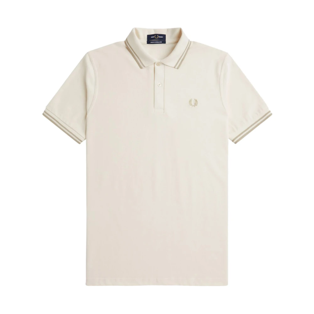 Fred Perry Polo Shirts Beige Heren
