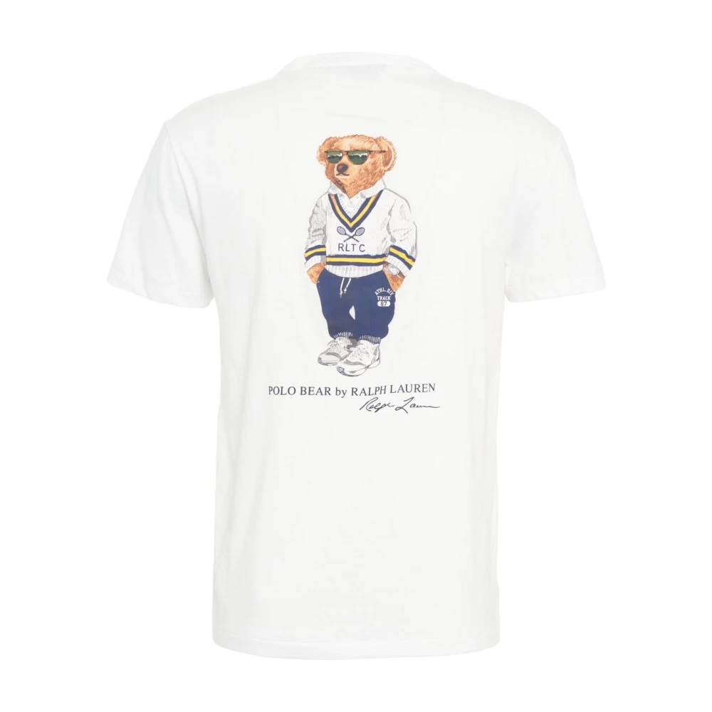 Polo Ralph Lauren Wit Poloshirt Stijlvol Logo Borduurwerk White Heren