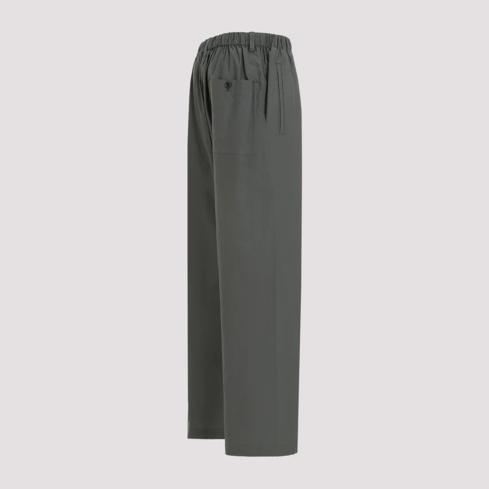 Lemaire Wide Trousers Green Dames