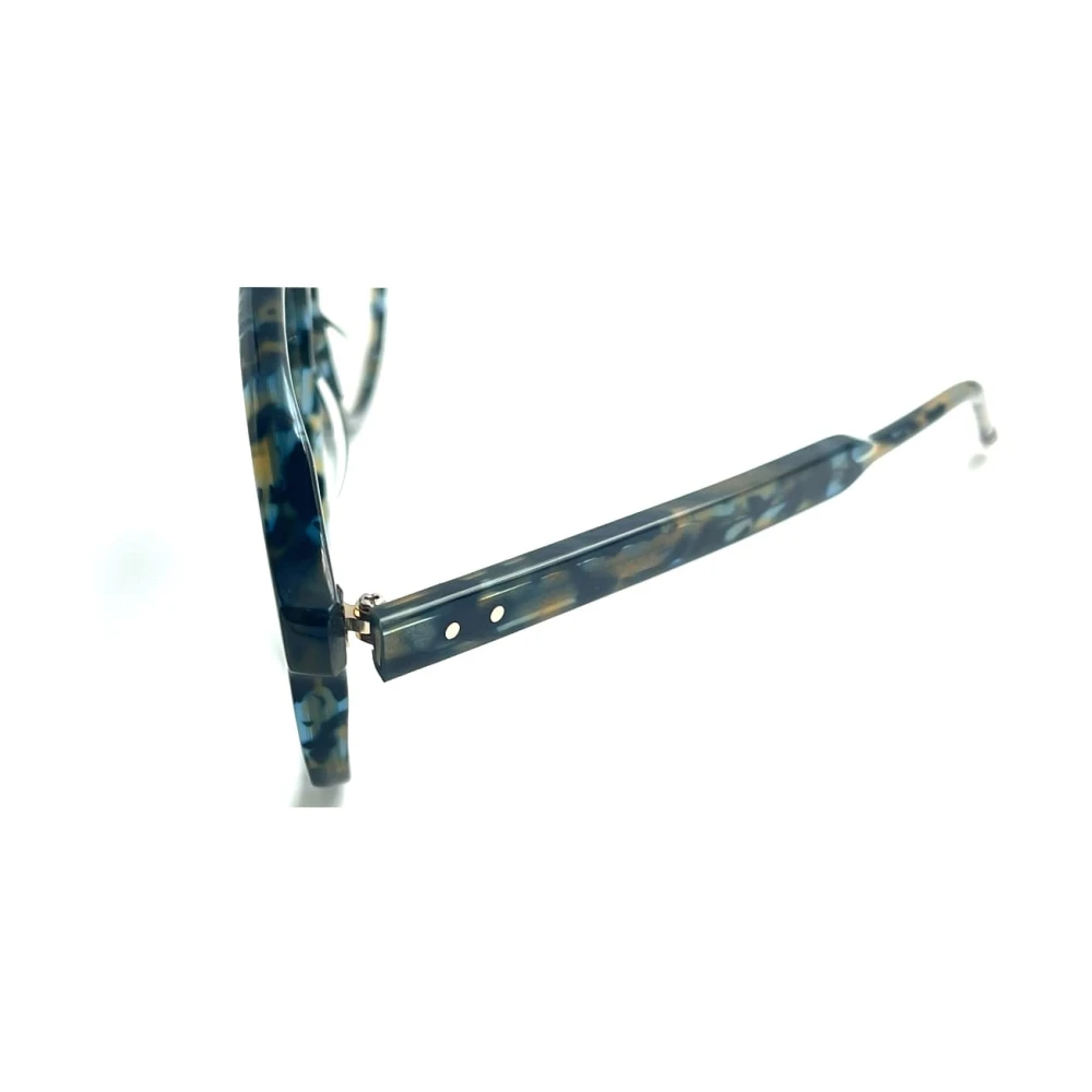 Thom Browne Mannelijke Aviator Bril in Schildpad Gray Heren