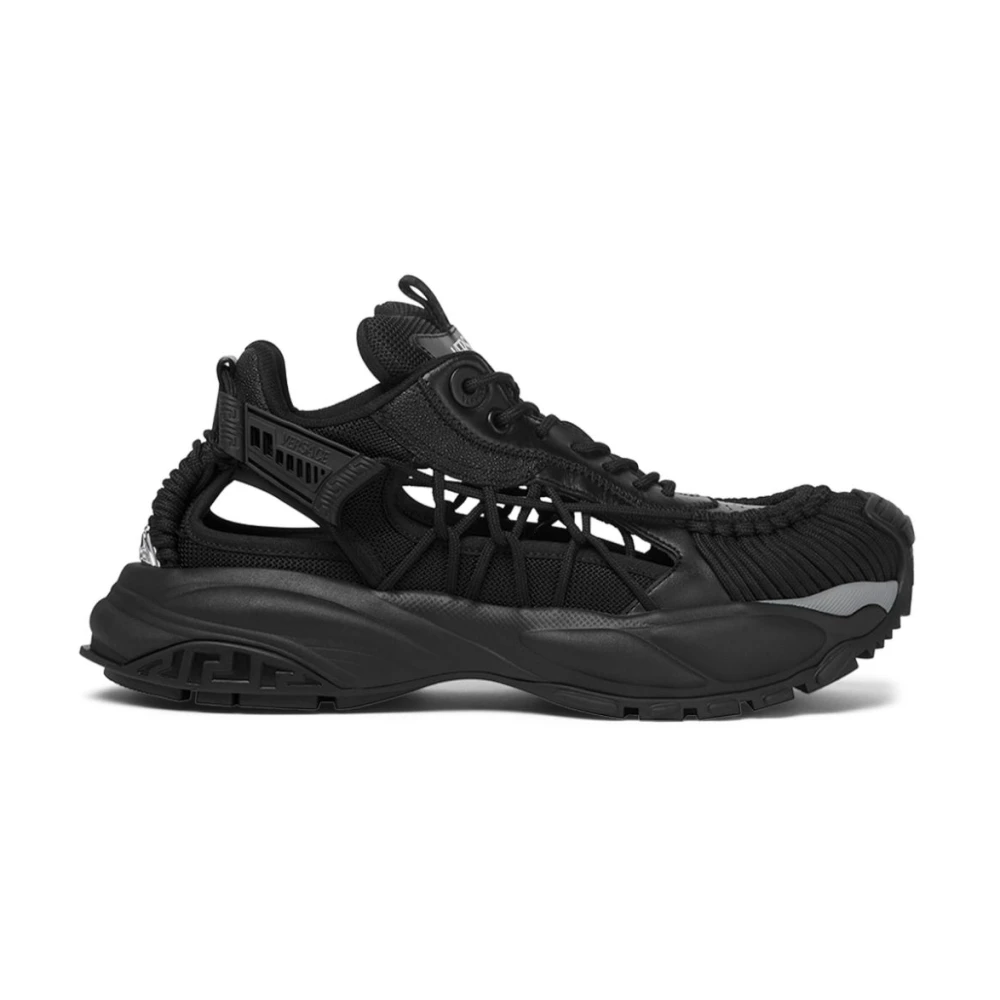 Versace Men's Black Trainers For - Sneakers - 7 Uk - Shoes