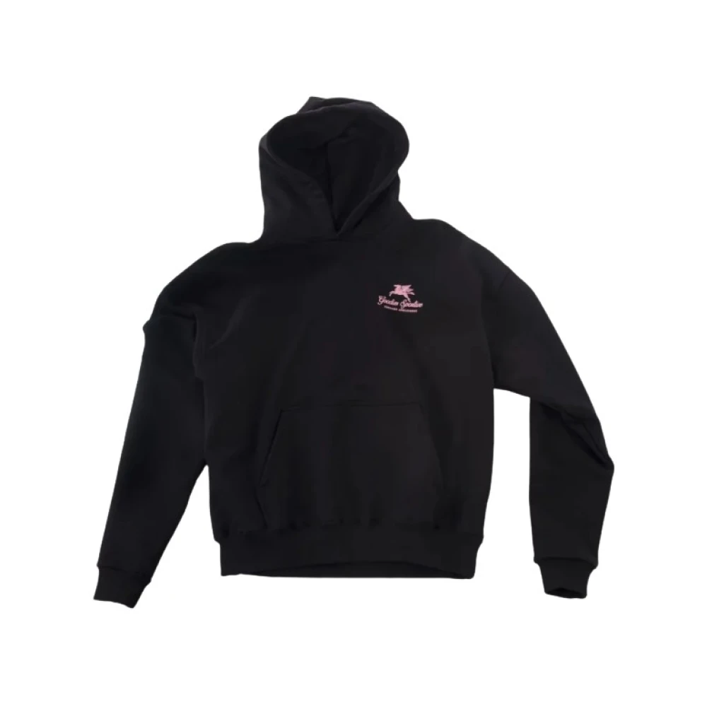 Goodies Sportive Contrast Hoodie voor Stijlvolle Atleten Black Heren