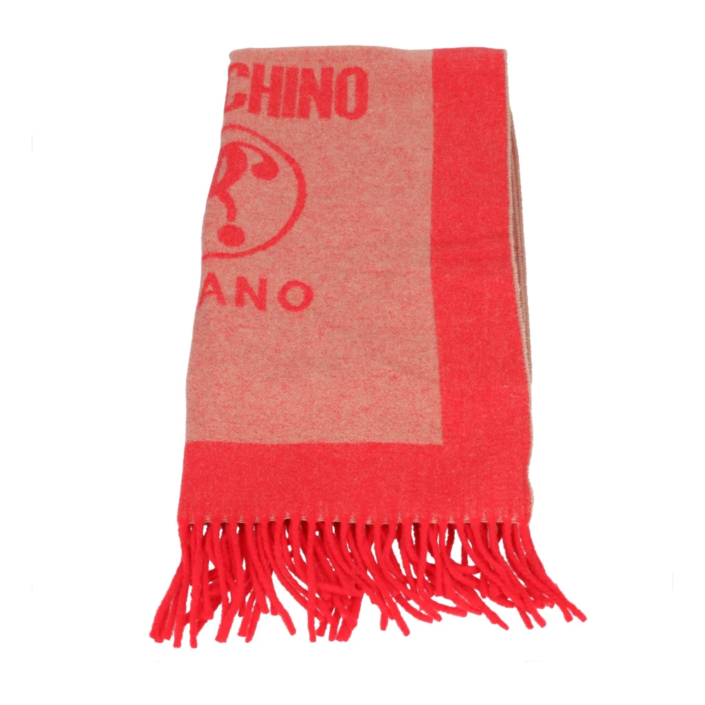 Moschino Sjaals Rood Red Dames