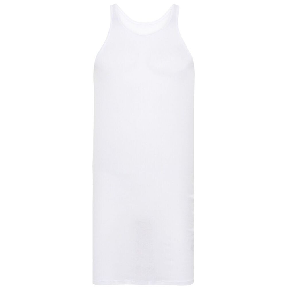 Camiseta Blanca de Canale sin Mangas con Logo Maison Margiela Camisetas Miinto