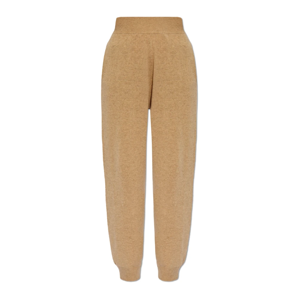 Stella Mccartney Elastische taille broek Beige Dames