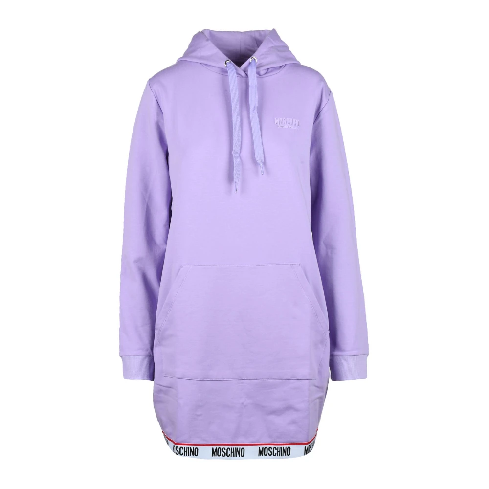 Moschino Lila Sweatshirt voor Vrouwen Purple Dames