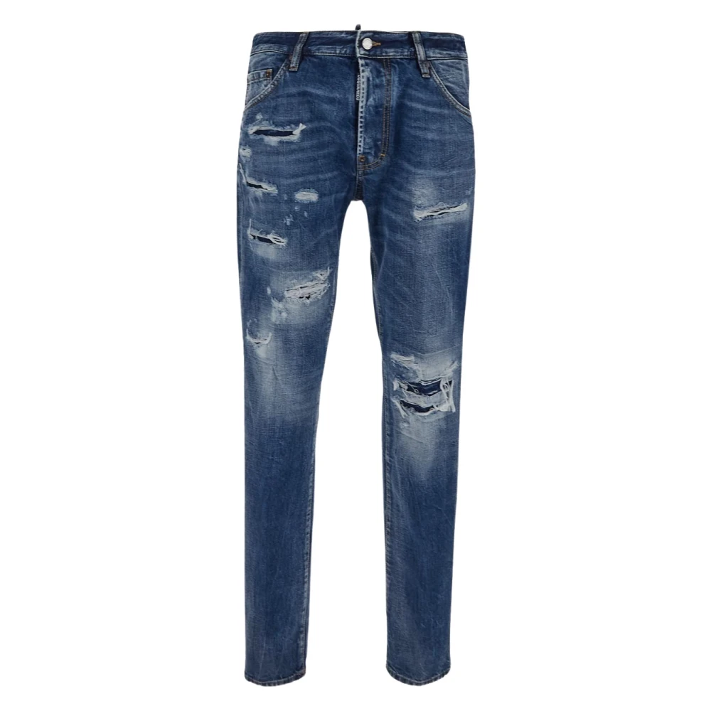 Dsquared2 Slim-Fit Cool Guy Denim Jeans Blue Heren