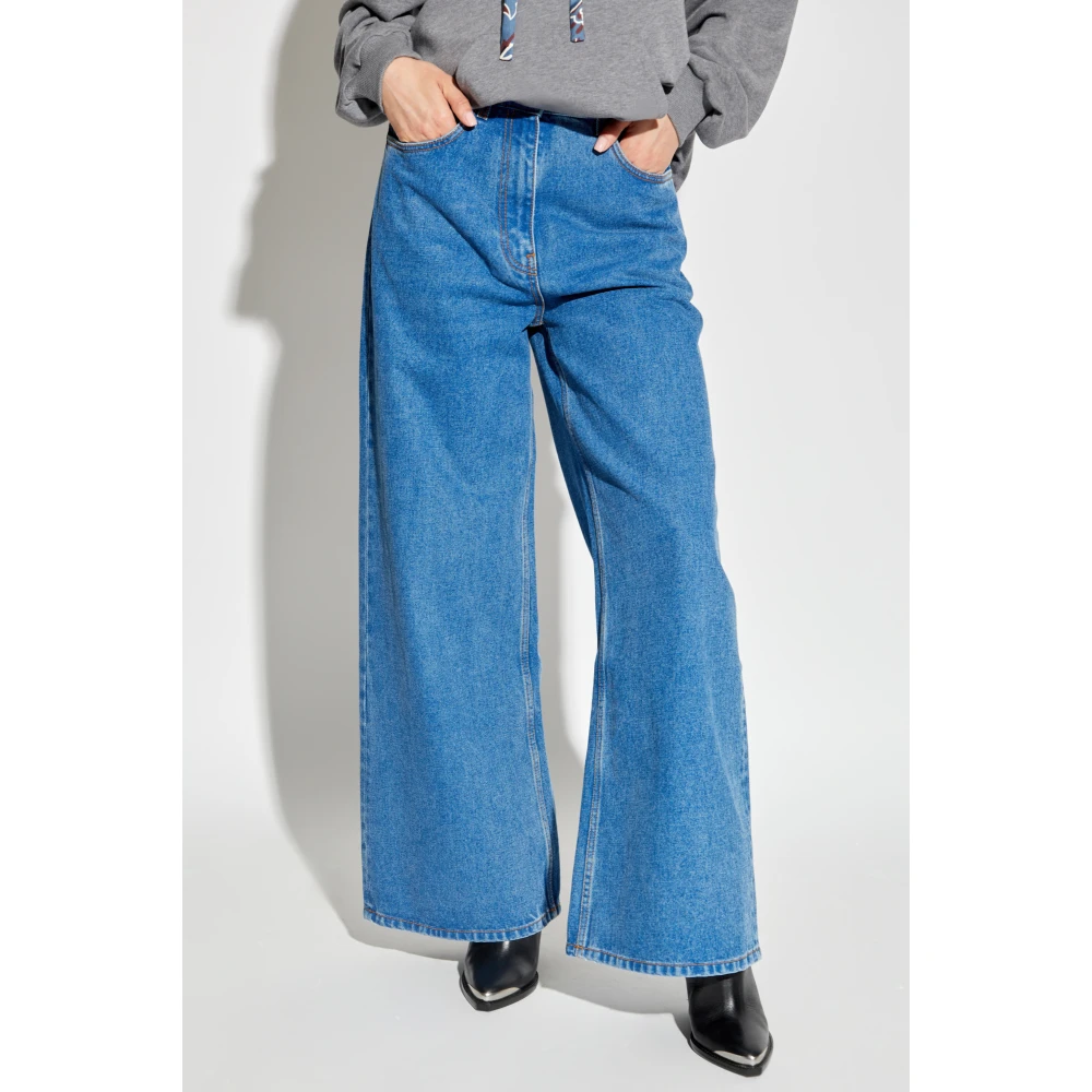 ETRO Hoge taille jeans Blue Dames