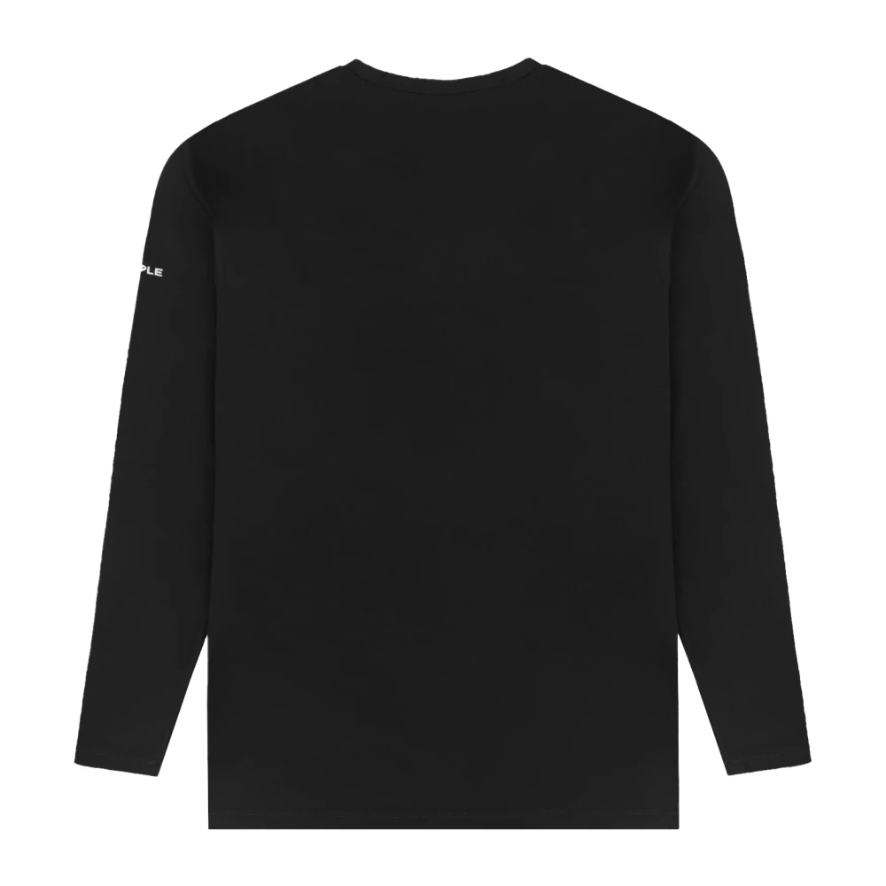 People of Shibuya Lange mouw technisch T-shirt Unzoi Pm755M Black Heren