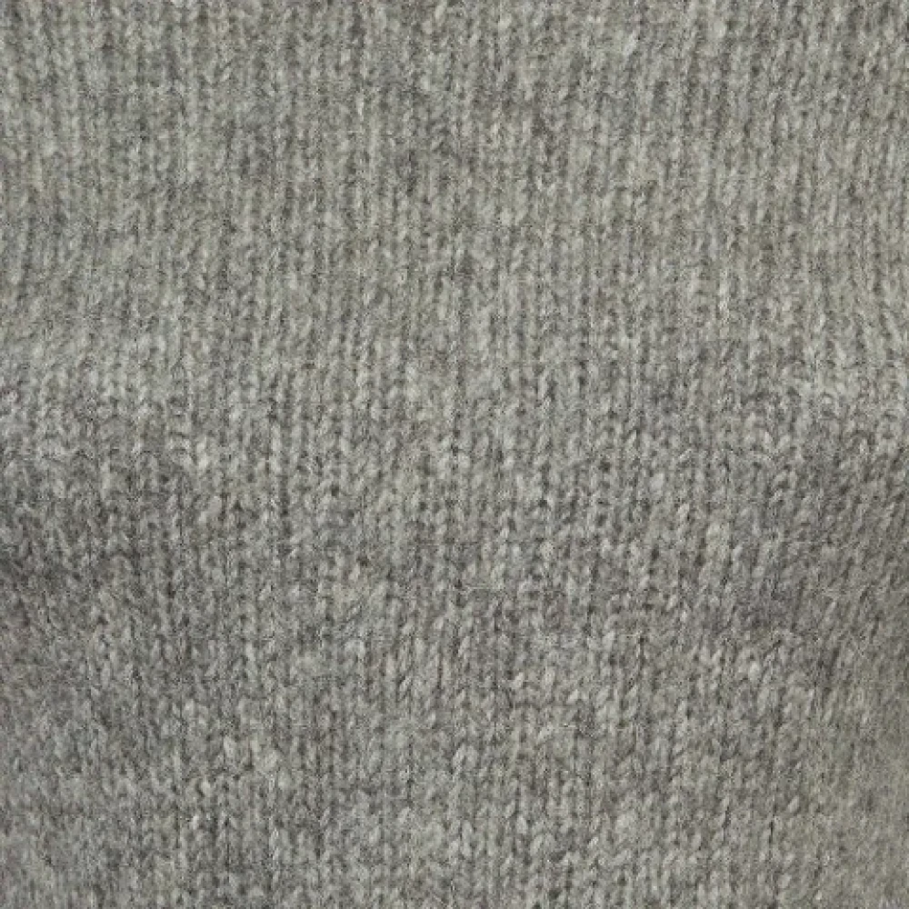 Carolina Herrera Pre-owned Knit tops Gray Dames