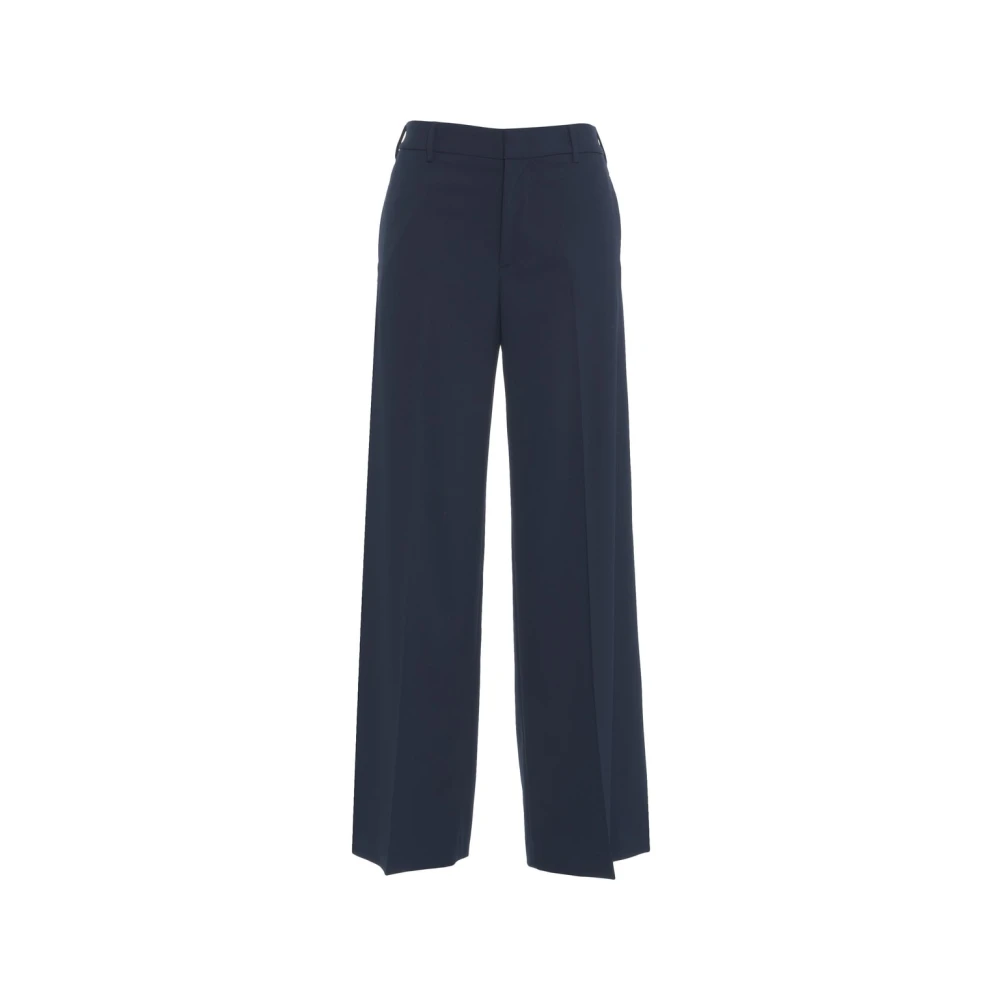 Pt01 Blauwe Wijde Broek Lorenza Blue Dames