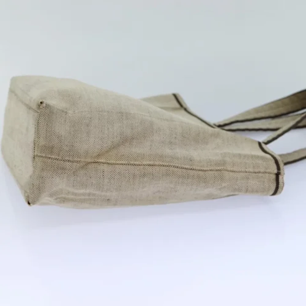 Prada Vintage Pre-owned Canvas totes Gray Dames