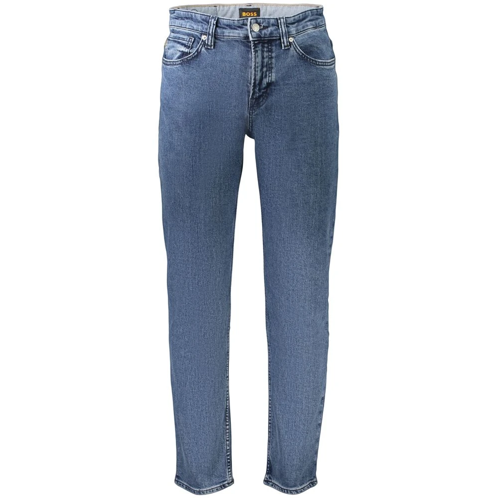 Hugo Men's Blue Slim Fit Jeans, W35 L32, Regular Fit Jeans