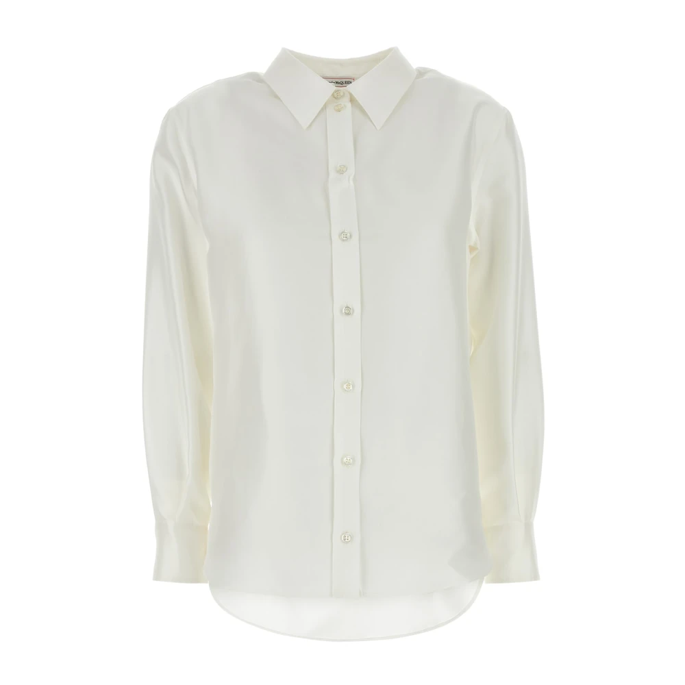 Alexander Mcqueen Women's Beige Shirts, Xs, Stylish Shirt Collection