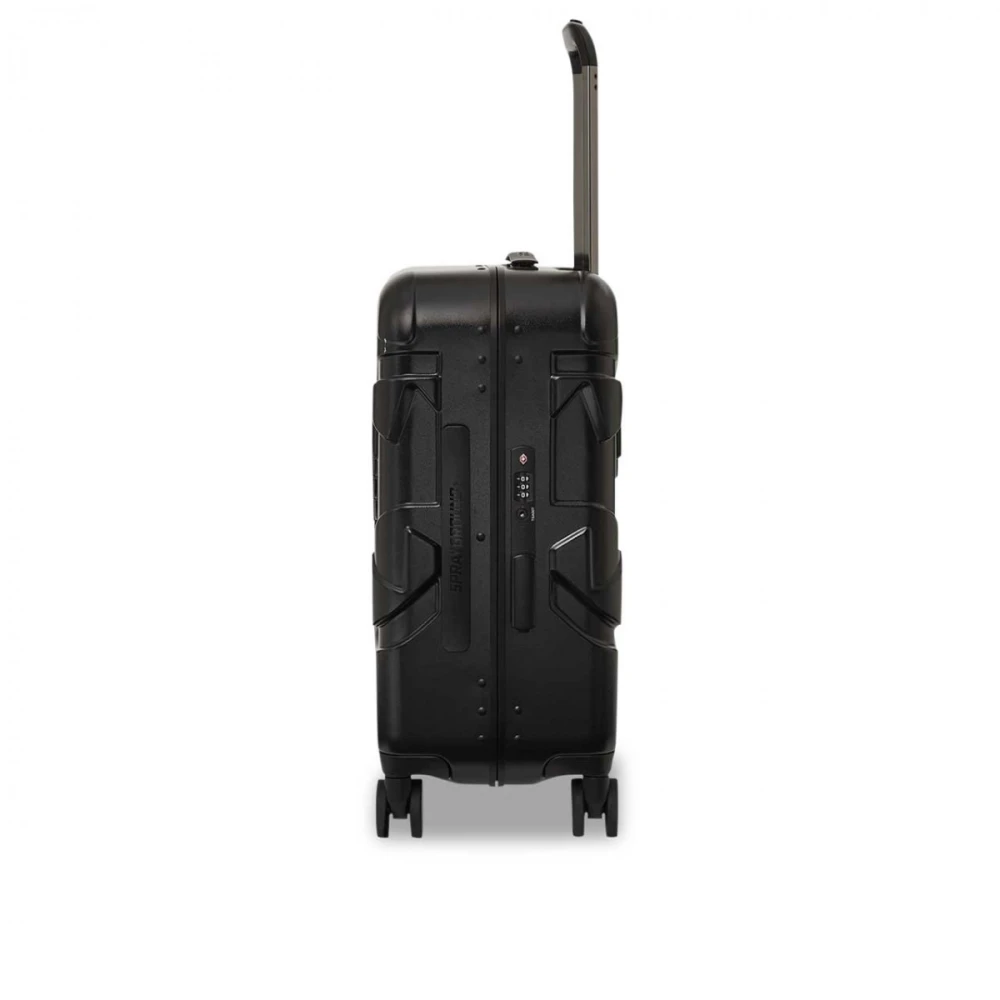 Sprayground Half Spritz Black Grey Check Koffer Black Heren