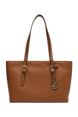 Quinn Medium Tote Bag i strukturerat läder