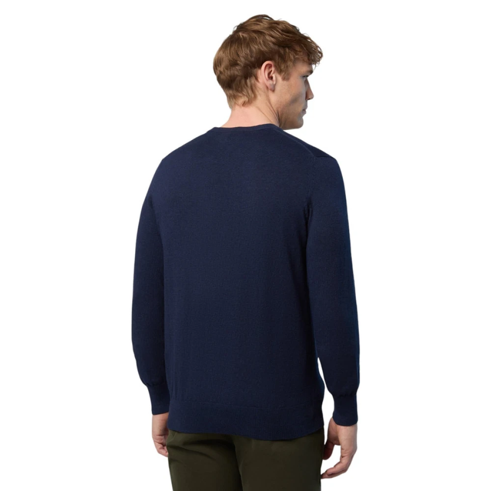 North Sails Ronde Hals Trui Blue Heren