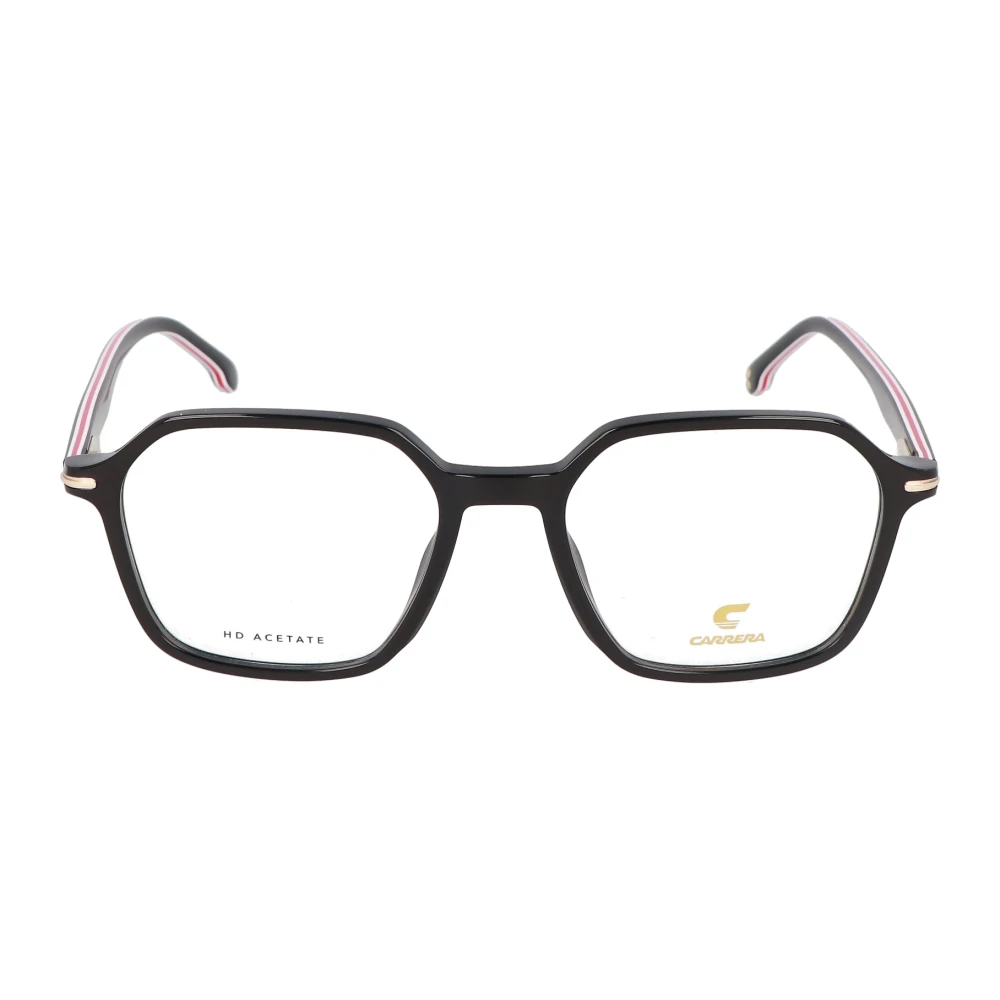 Carrera Italiensk Stil Glasögon med Oregelbunden Form Black, Unisex