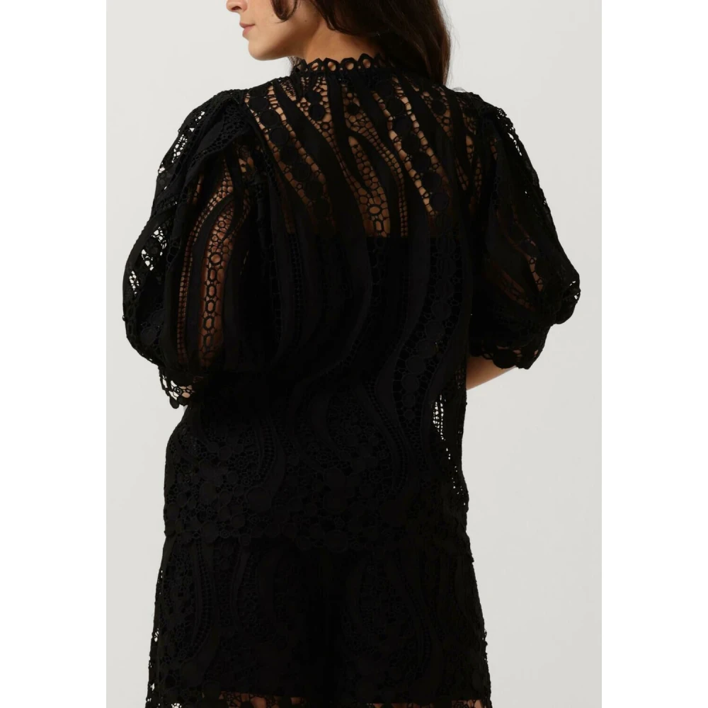 Copenhagen Muse Tijdloze Zwarte Blouse Black Dames