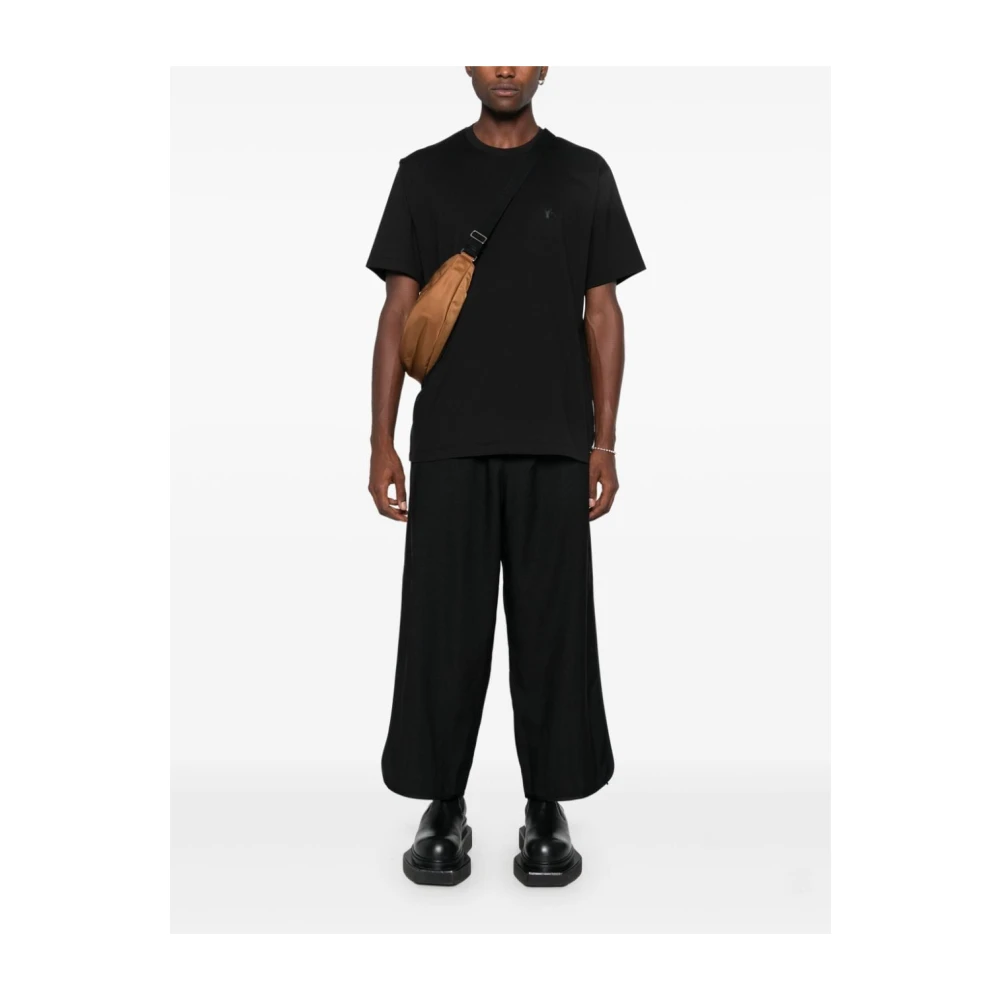 Y-3 Klassieke Crewneck T-shirt Black Heren