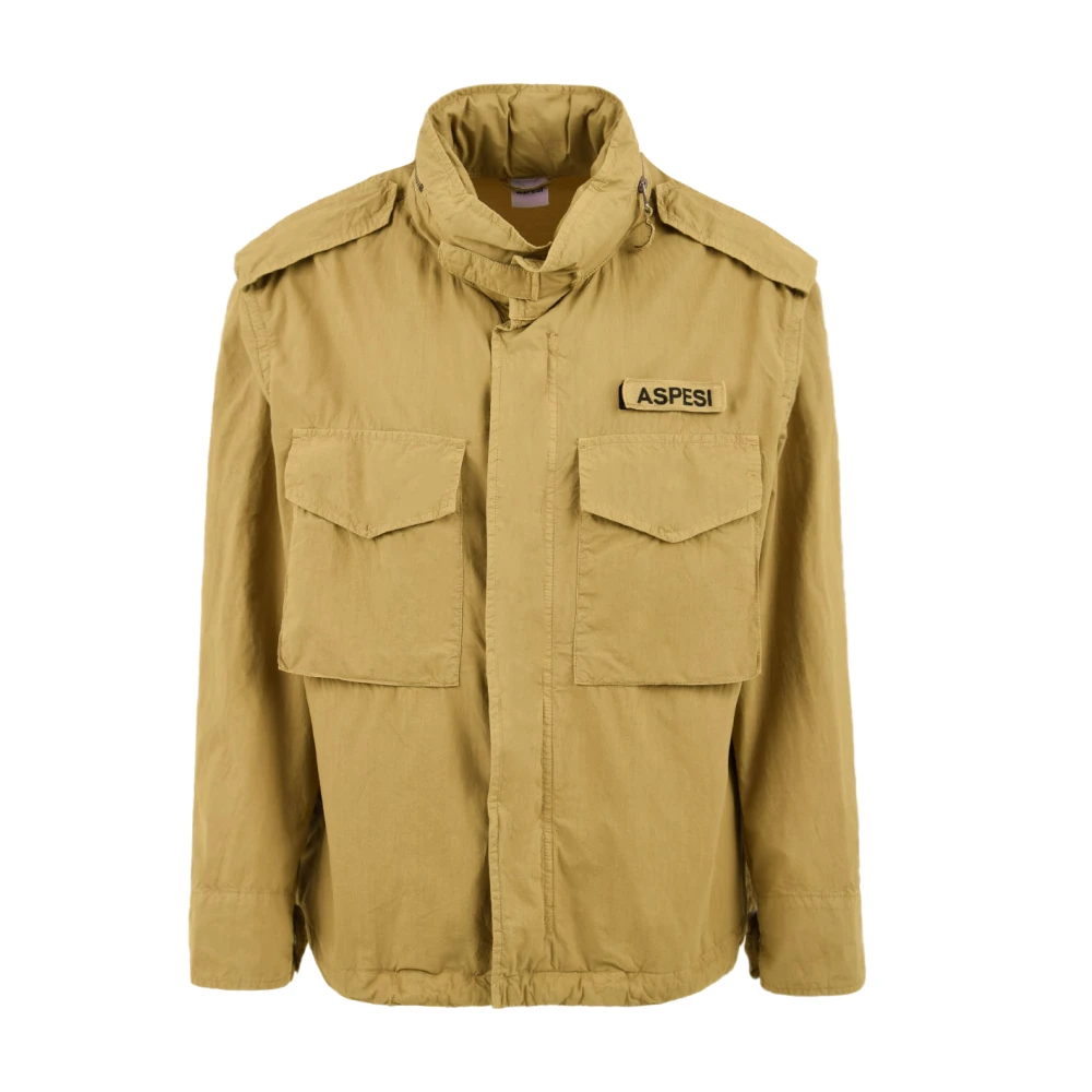 Aspesi Lichtgewicht Jas Beige Dames