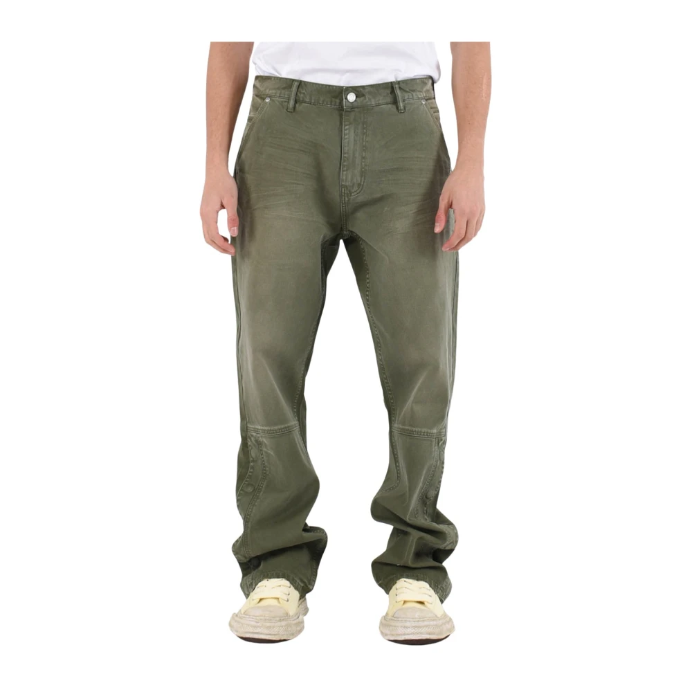 Purple Brand Denim Carpenter Jeans Relaxed Fit Green, Herr