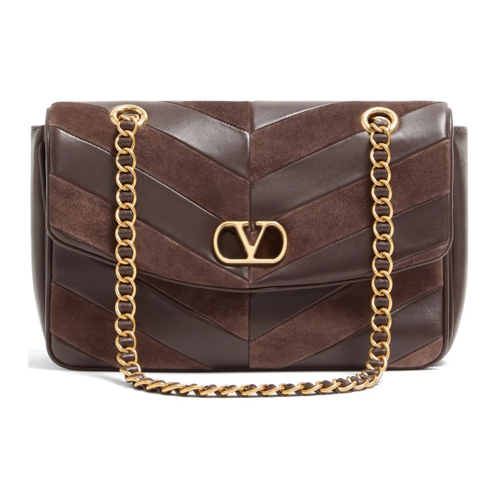 Valentino Garavani Donna Marrone - Borse A Spalla - Bags - One Size