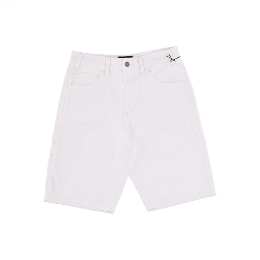 Dickies Stone Washed Cloud Shorts White Heren