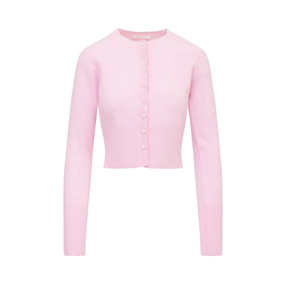 Loveshackfancy Kashmir Båge Patch Kofta Pink, Dam