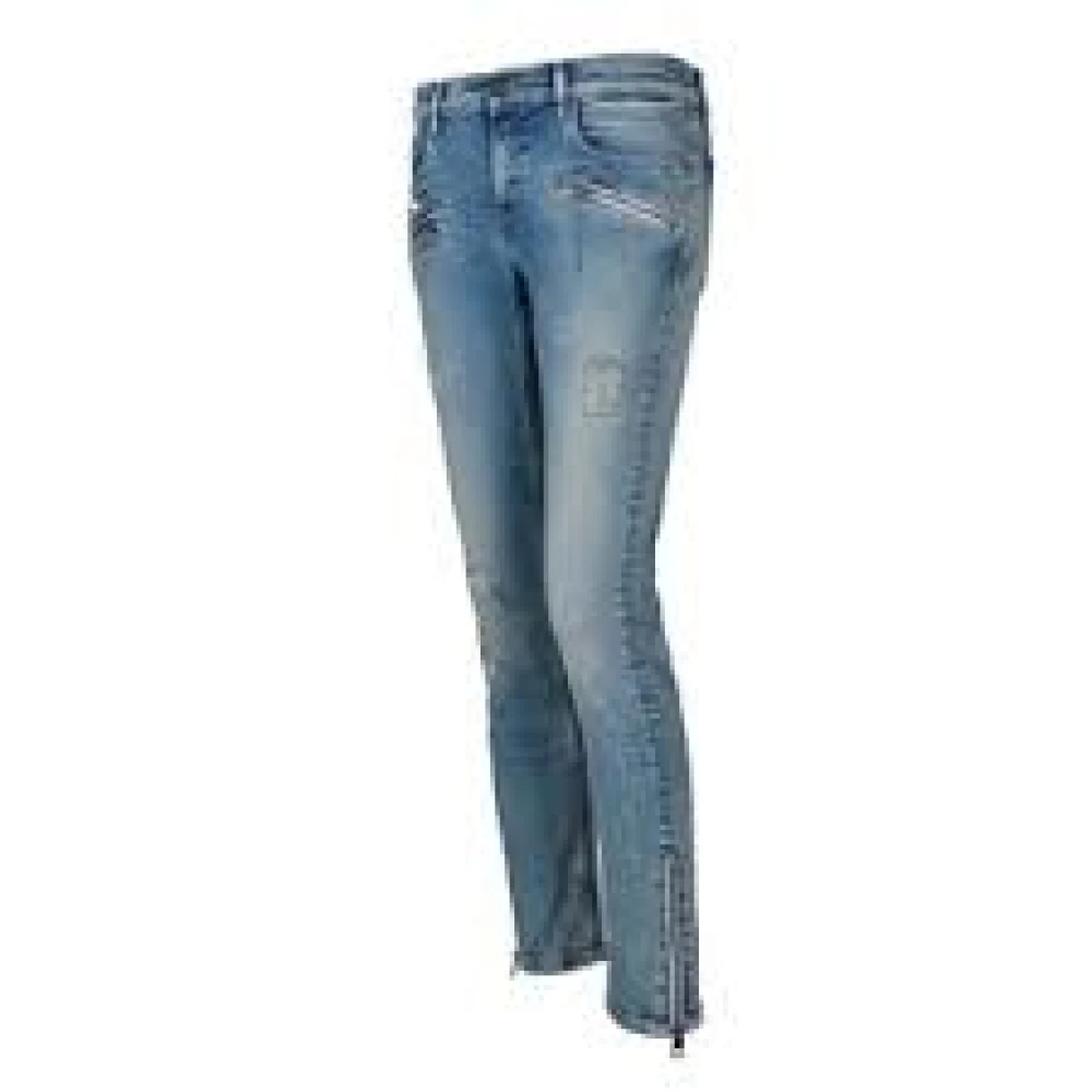 Calvin Klein Blauwe Stijlvolle Broek Blue Dames