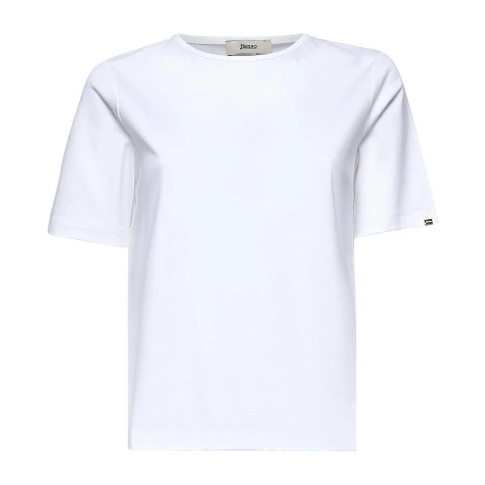 Herno - Tops > T-Shirts - White - Herno - Modalova