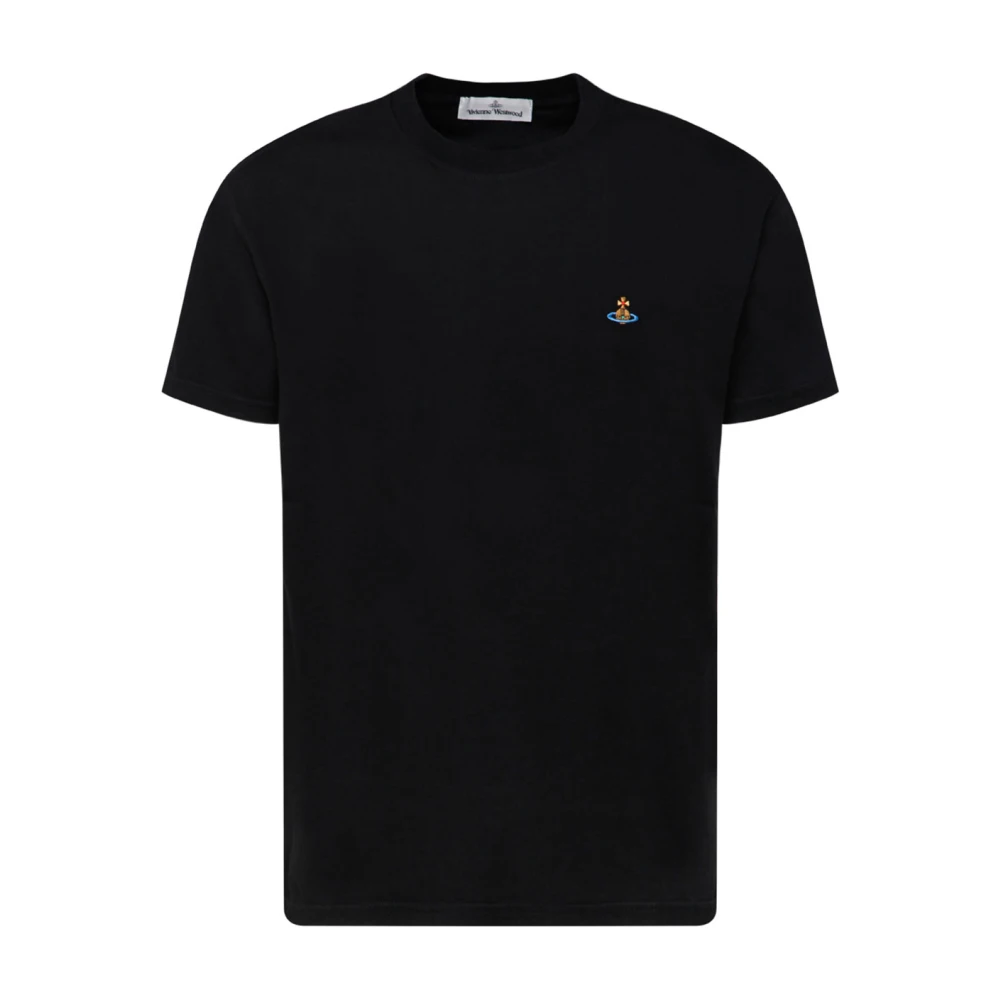 Vivienne Westwood Black T-Shirts And Polos By - Male - T-Shirts - Black - S - Tops
