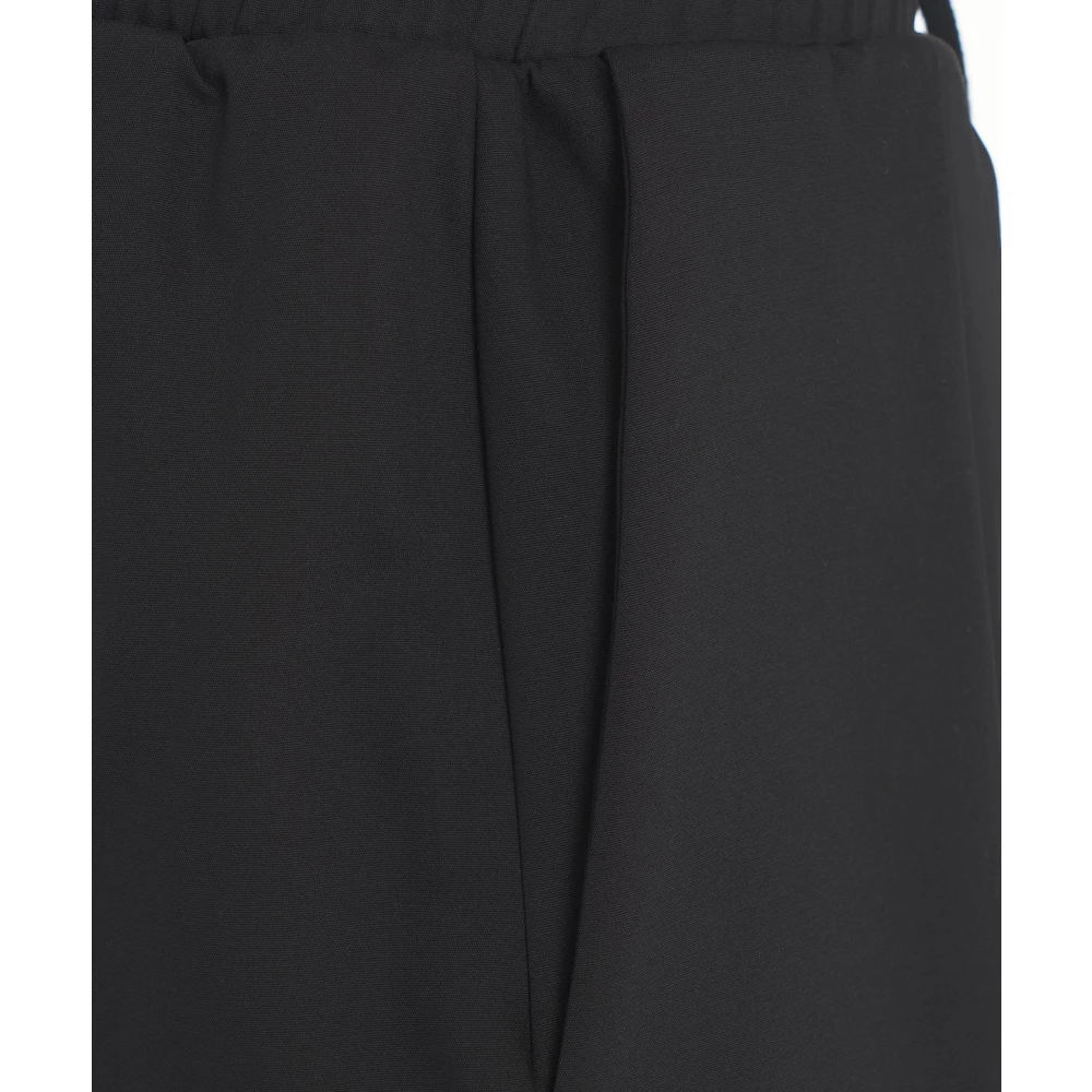 Thom Krom Zwarte Trekkoord Shorts Black Heren