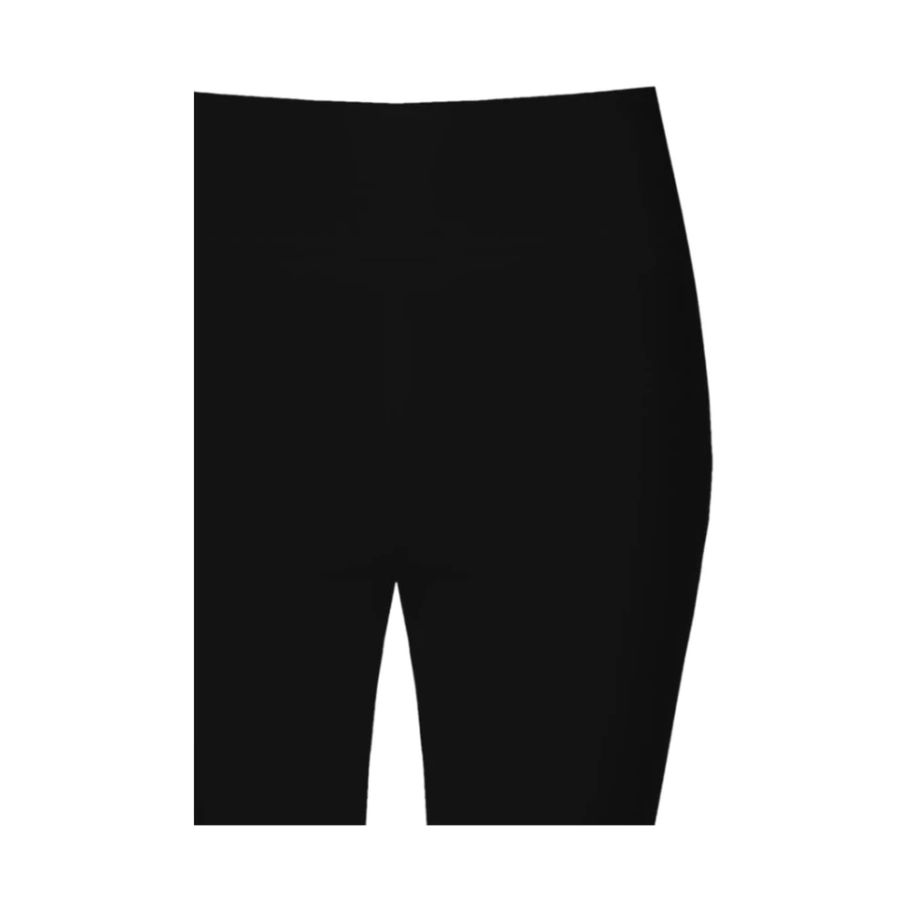 RINASCIMENTO Hoge taille technische stof broek Black Dames