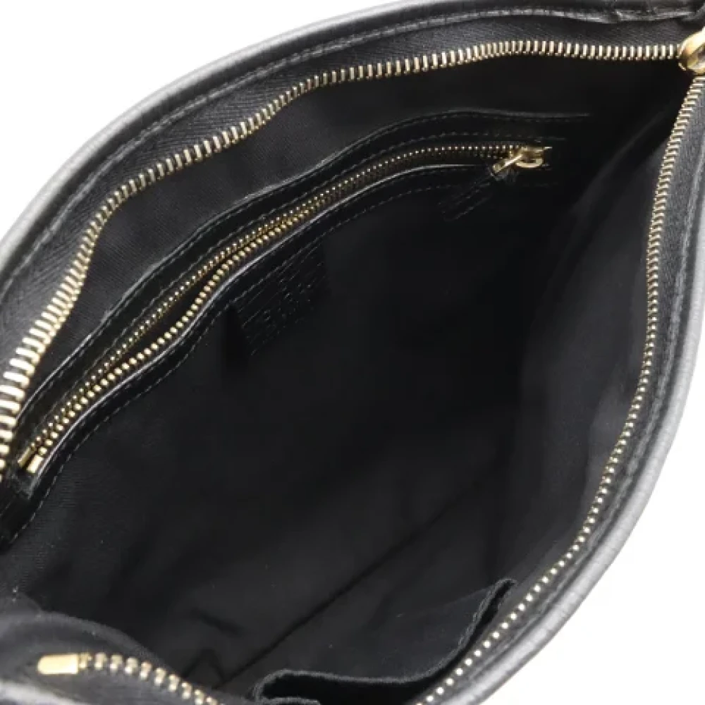 Gucci Vintage Pre-owned Canvas gucci-bags Black Dames