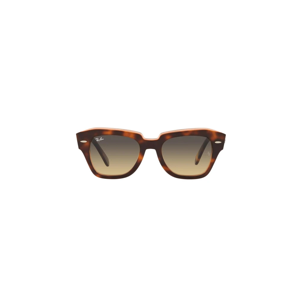 Ray-Ban Sunglasses State Street - Tortoise Frame Brown Lenses 49-20, RB2186 - Image 4