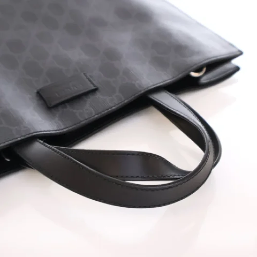 Gucci Vintage Pre-owned Coated canvas gucci-bags Black Dames