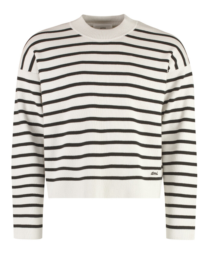 pull-a-col-rond-raye-avec-bordures-cotelees