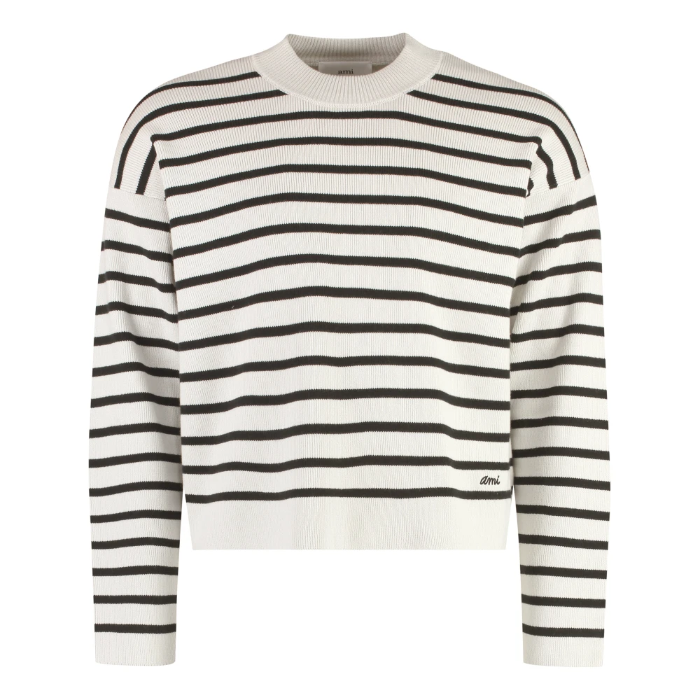 Knitwear > Round-neck Knitwear - - Ami Paris - Modalova