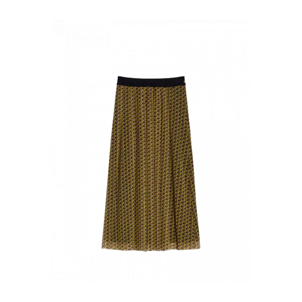 Pennyblack Tule Rok met Elastische Tailleband Green Dames