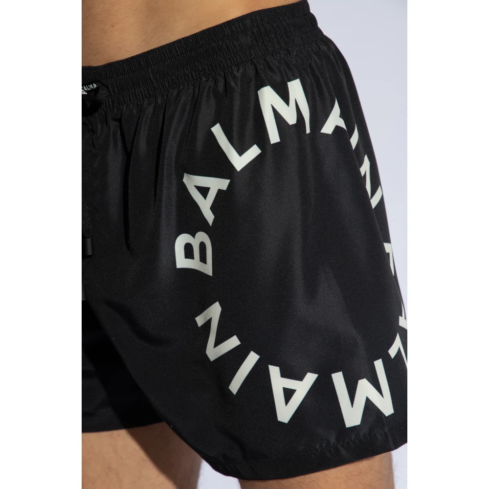 Balmain Zwembroek Black Heren