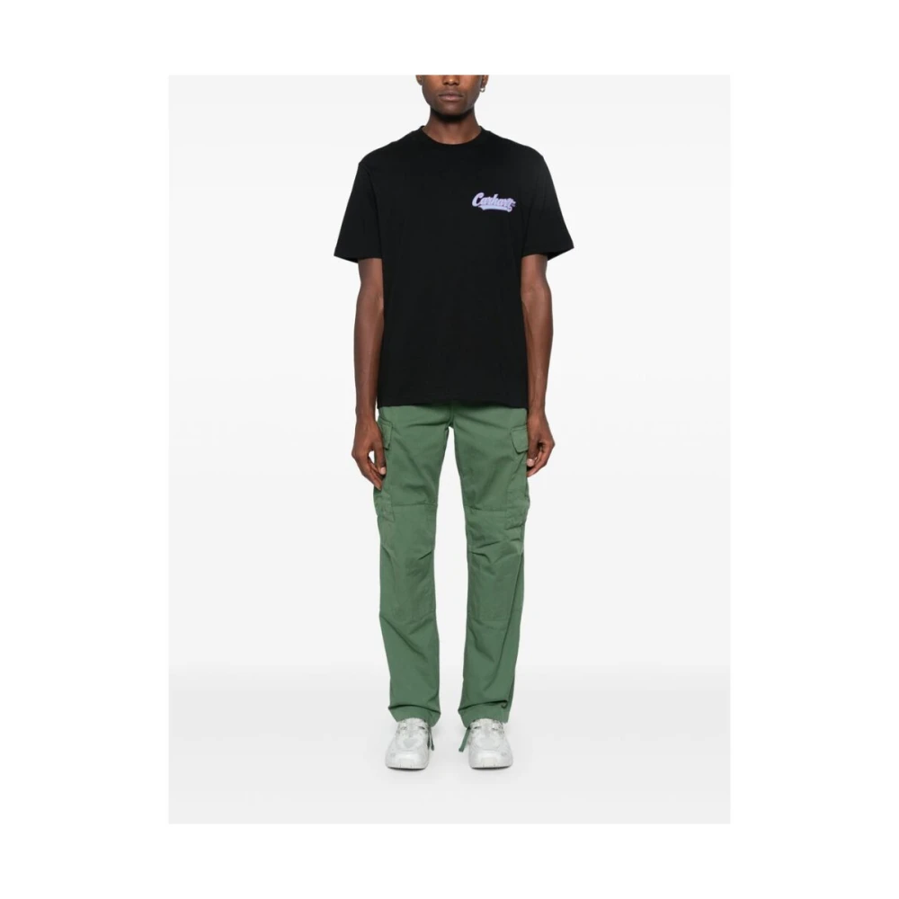 Carhartt WIP Groene Cargo Broek met Aantrekkoord Zoom Green Heren