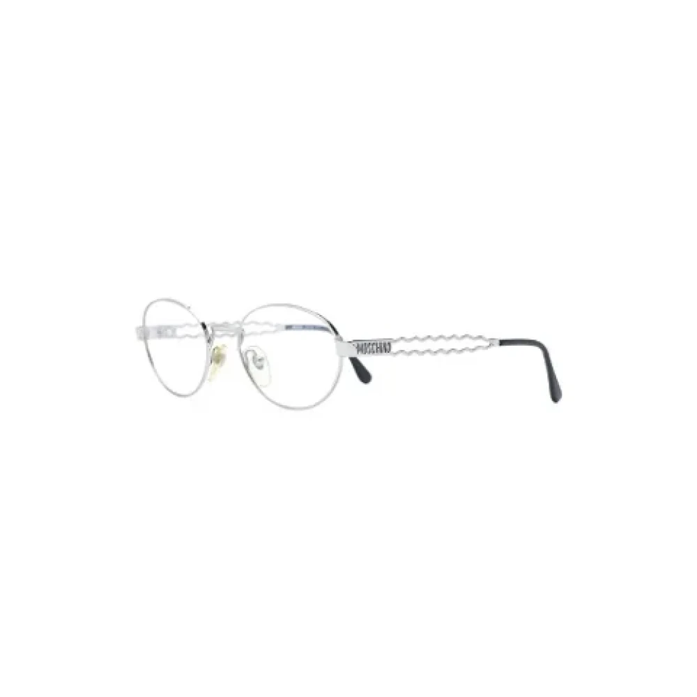 Moschino Pre-Owned Pre-owned Metal sunglasses Gray Dames