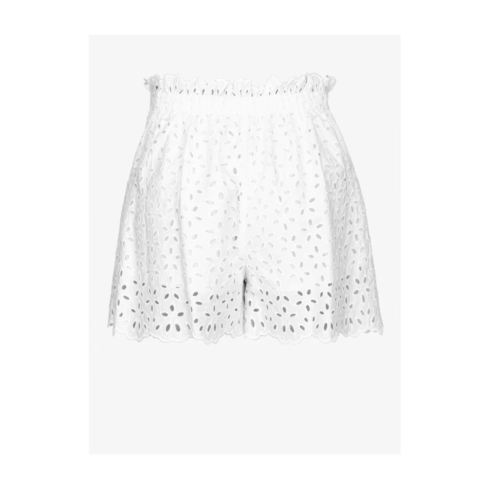 pinko Zon Shorts White Dames