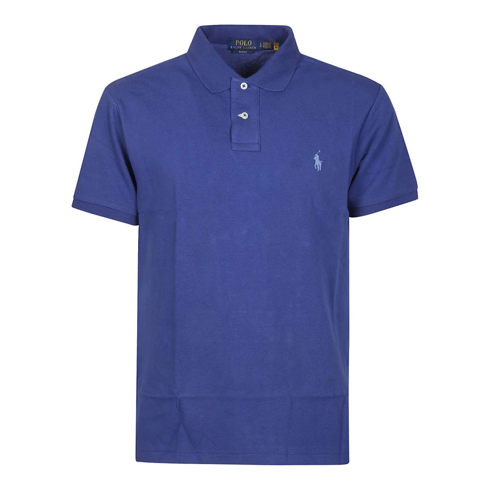 Ralph Lauren Slim Fit Polo Shirt Blue Heren