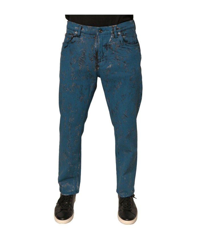 blue-logo-skinny-denim-jeans