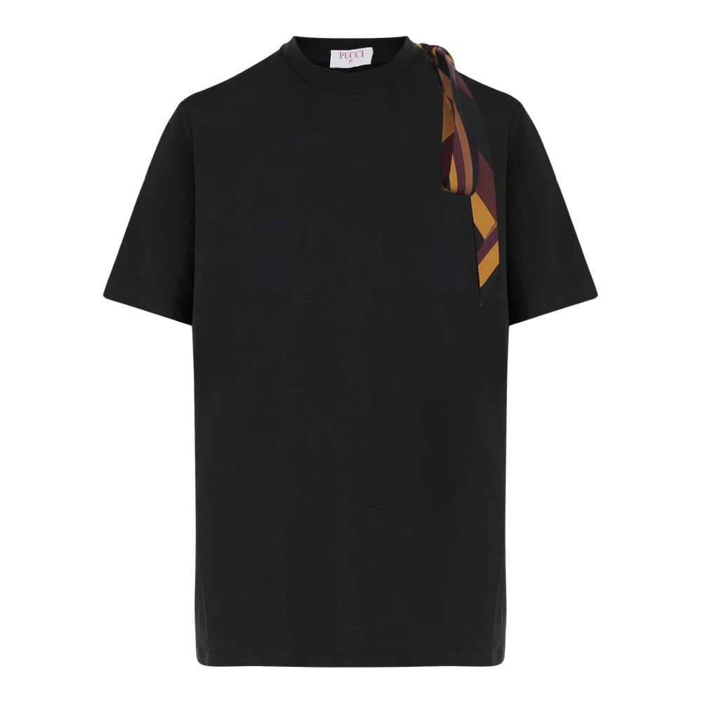 Pucci Donna Nero Top, M, New,