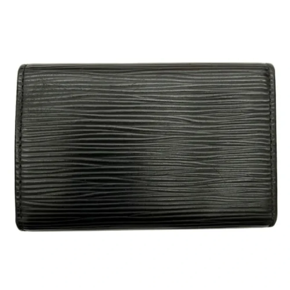 Louis Vuitton Vintage Pre-owned Leather key-holders Black Unisex