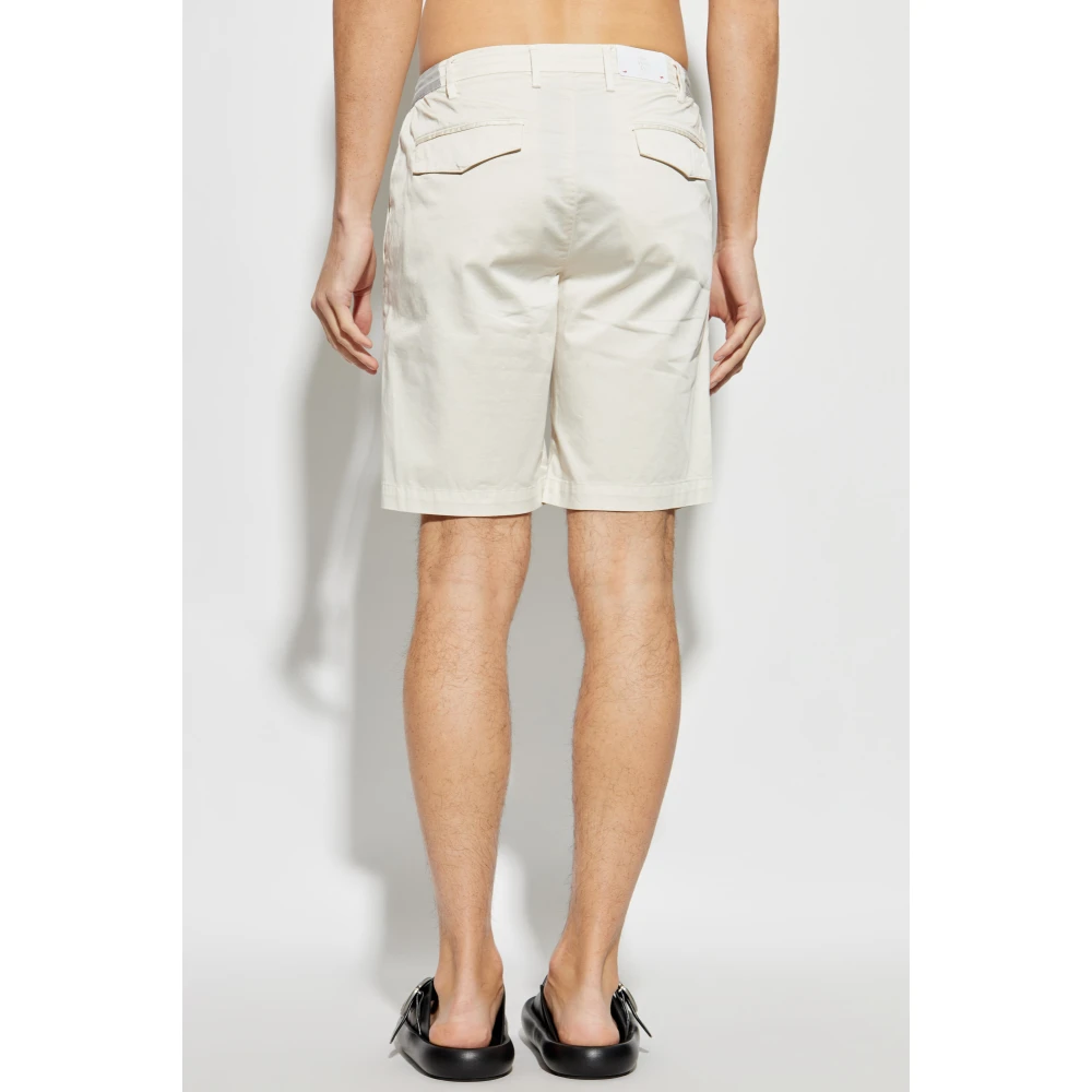 Eleventy Katoenen shorts Beige Heren