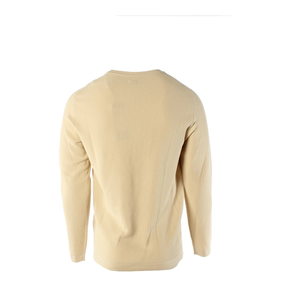 C.P. Company Gele Katoenen Trui Sea Island Yellow Heren